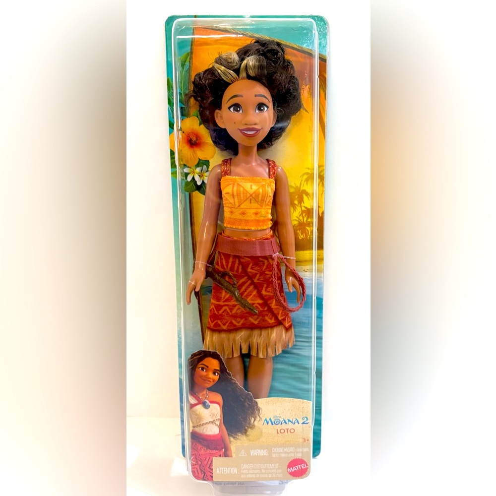 Disney Moana 2 “Loto” Doll with Accessories Mattel NIB